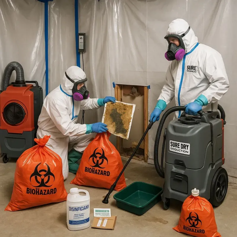 Contaminated Water Handling Protocols process in Springdale, NJ
