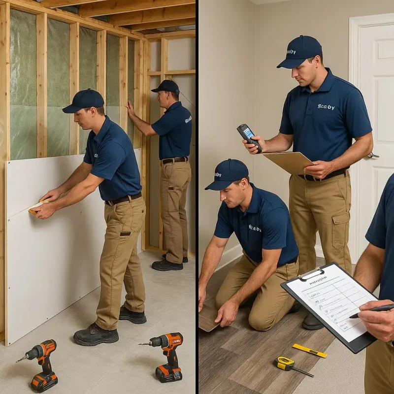 Repairs and Reconstruction process in Springdale, NJ