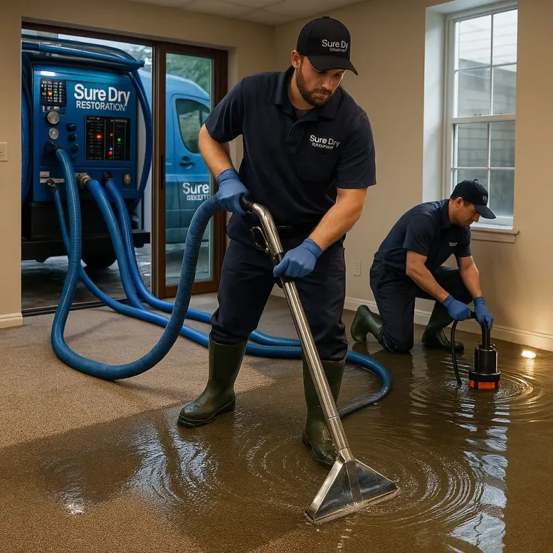 Water Extraction and Removal process in Springdale, NJ